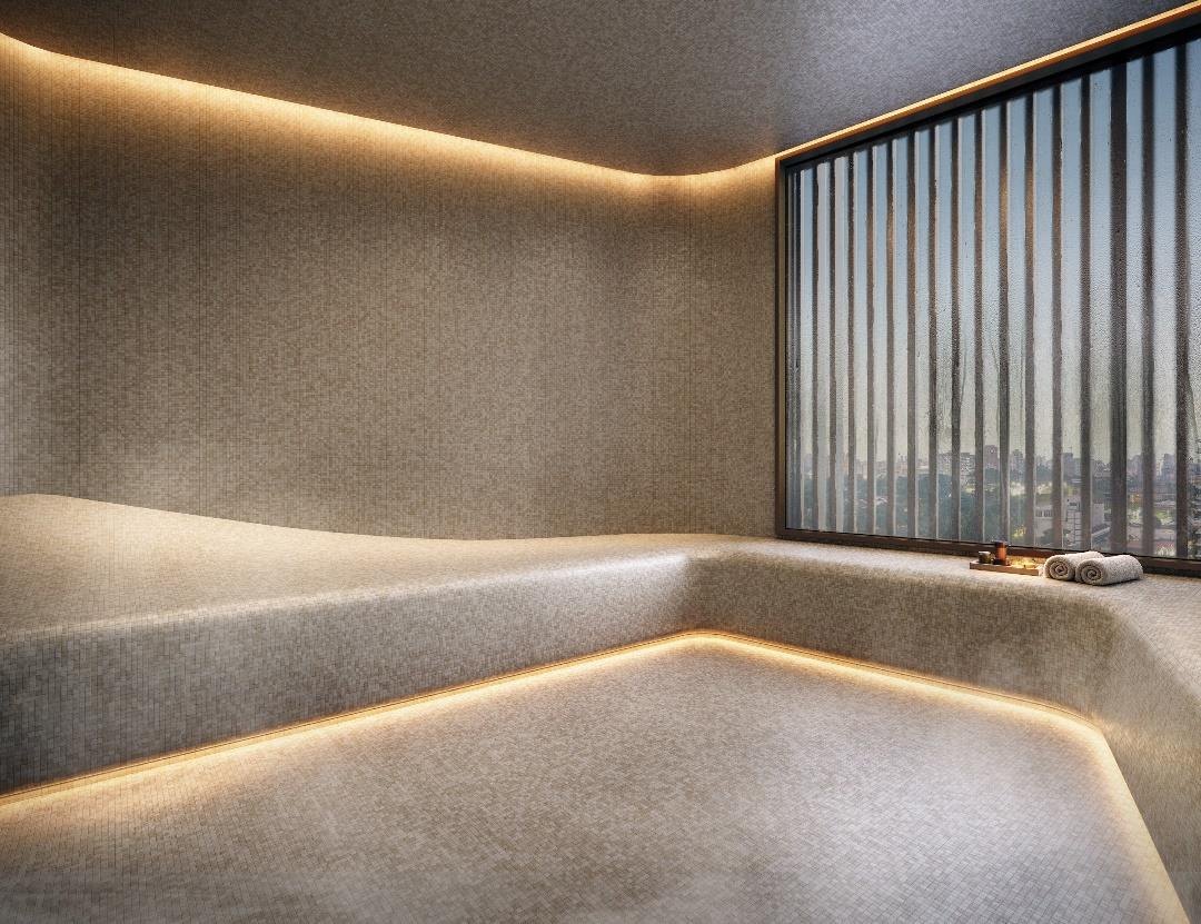 Sauna seca — 280 Art Boulevard, São Paulo