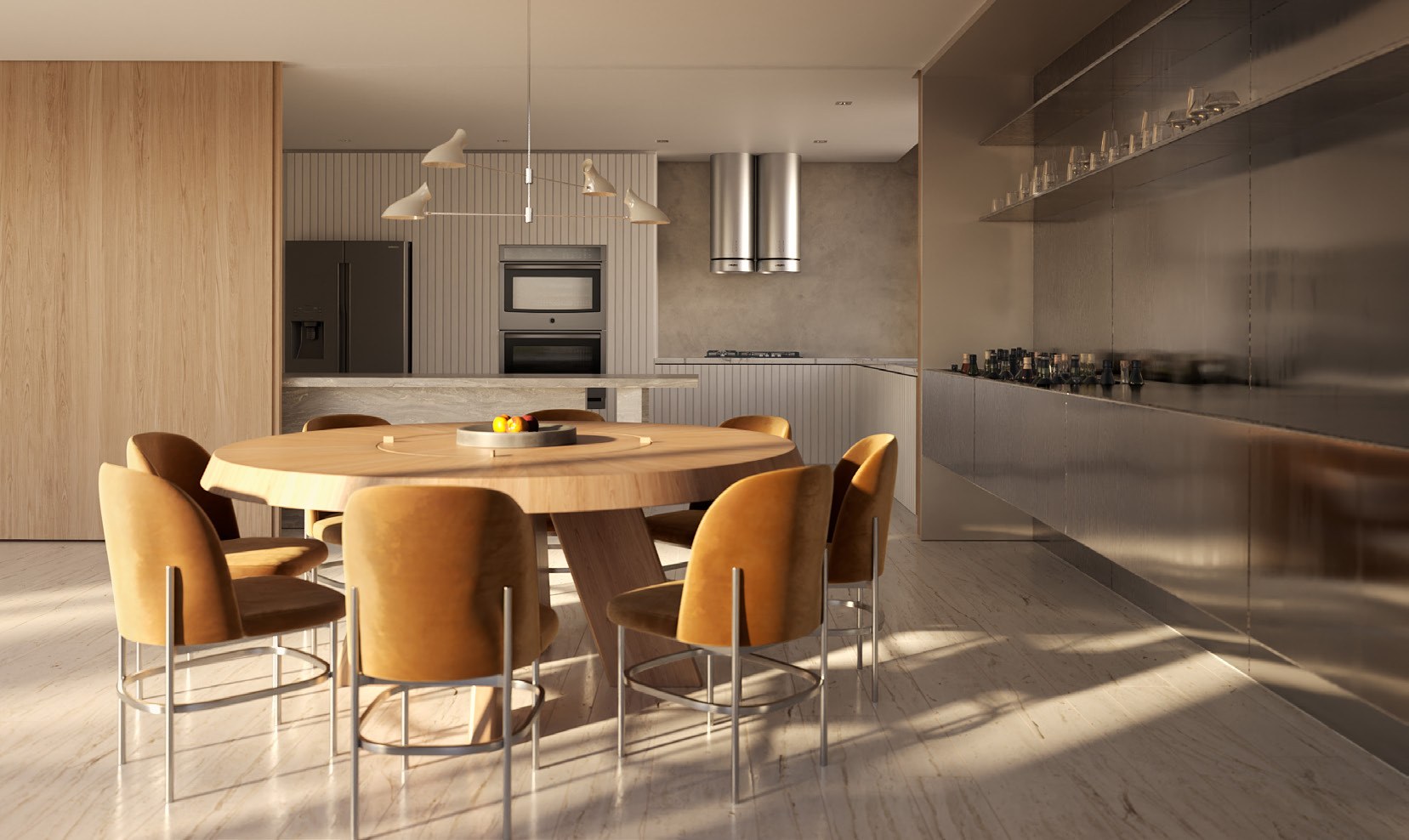 Cozinha — planta Lorena — RFM Jardins, Jardim América, São Paulo