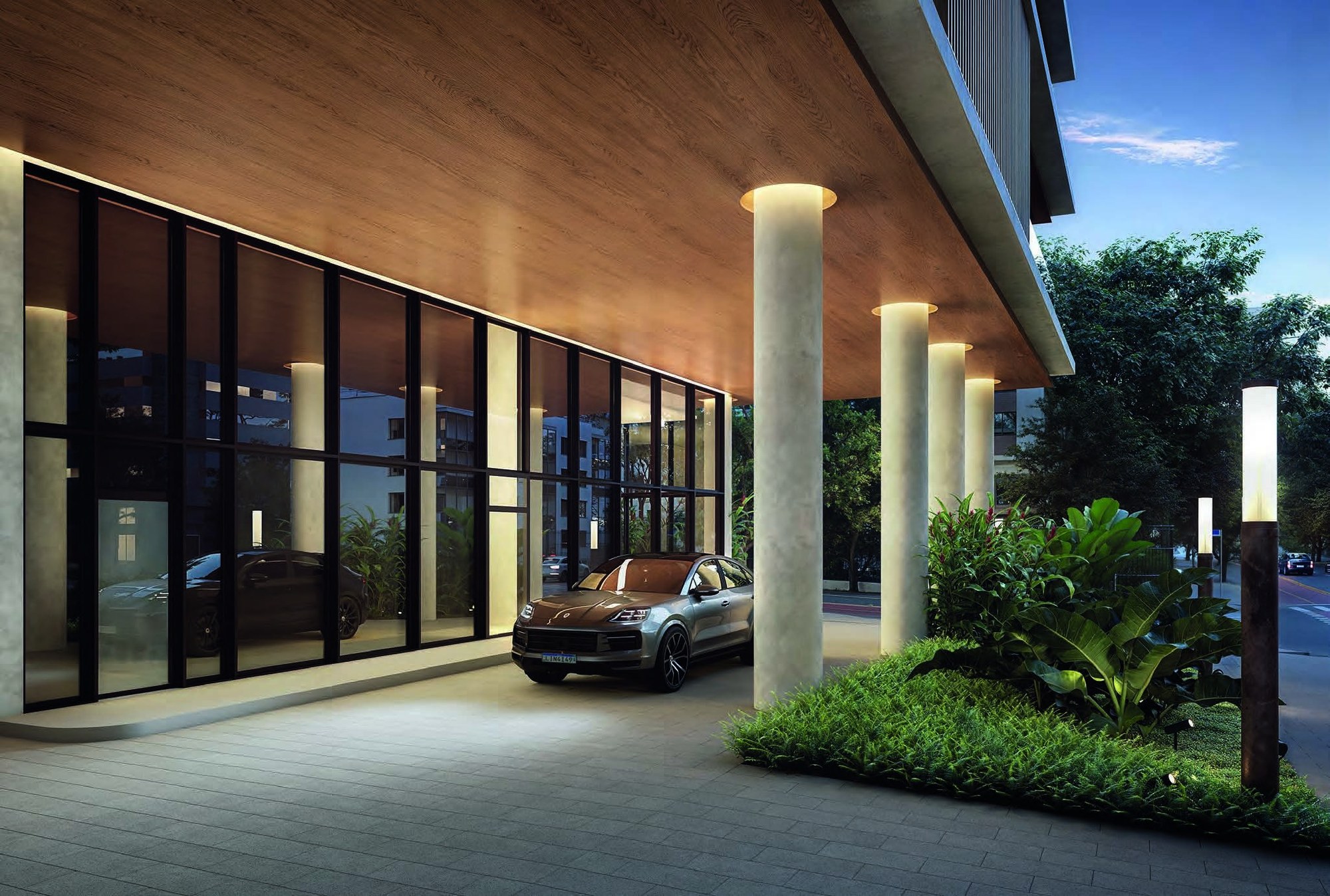 Porte-cochère — Lindenberg Moema, São Paulo