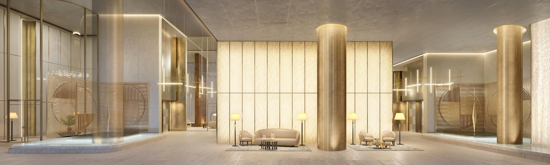 Lobby térreo — Vista Cyrela