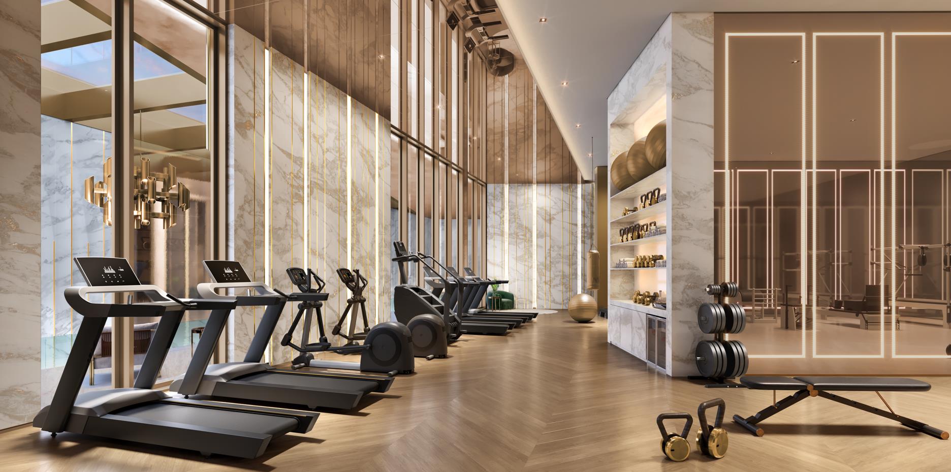 Fitness com 310 m² — Saffire by Elie Saab, Ibirapuera